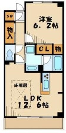ビューコートQMの物件間取画像